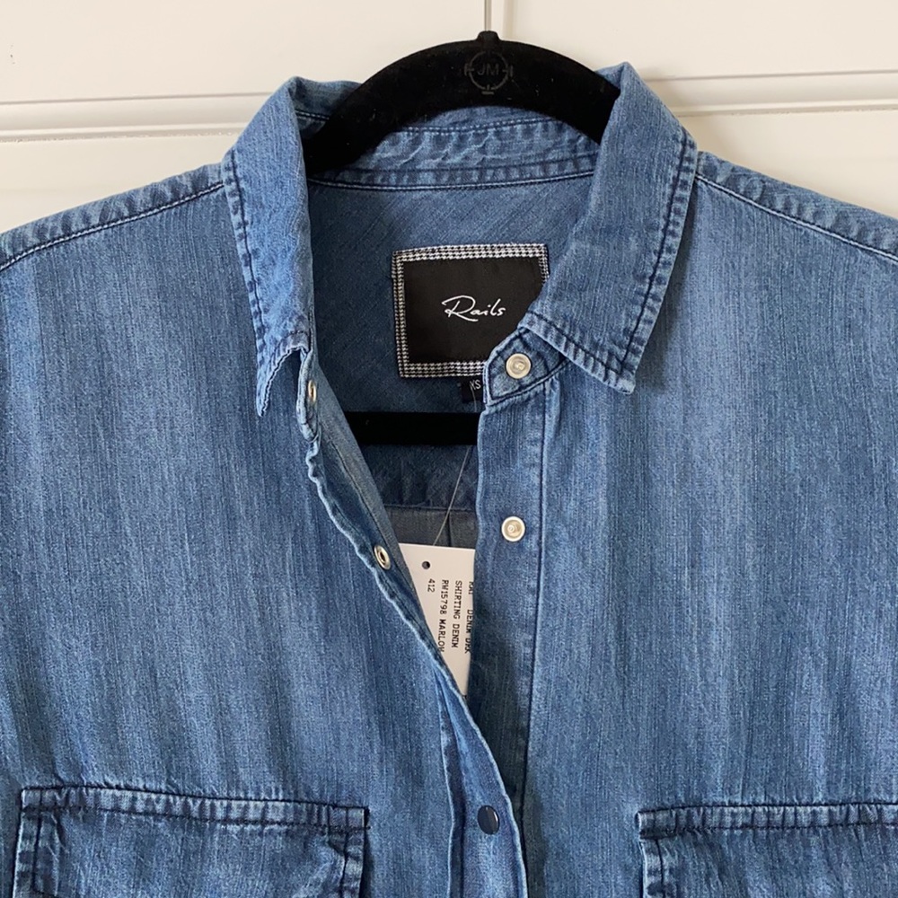 Rails Marlow Denim Shirt (NWT)